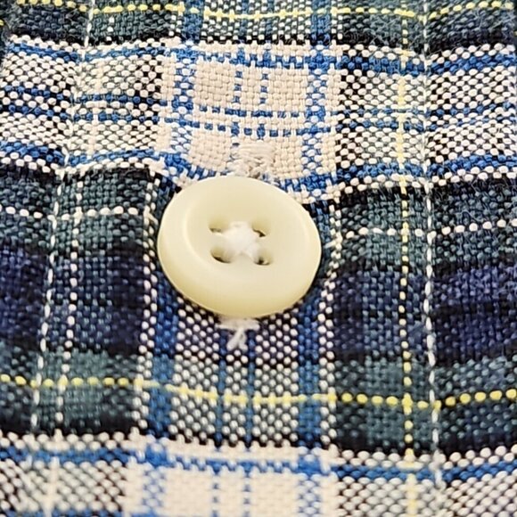 Ralph Lauren Flannel Shirt Men's 2XLT Button Down Classic Fit Green Plaid EUC LN - Picture 10 of 16